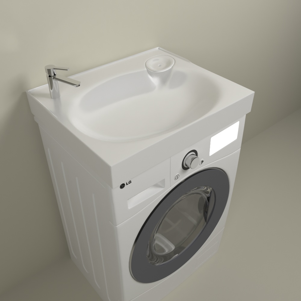 У71490 Раковина Lavanderia 600*500 1 Marka  - Вид №1