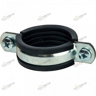Хомут для труб с гайкой 1"1/2 ( ⌀47-52) STOUT SAC0020000112