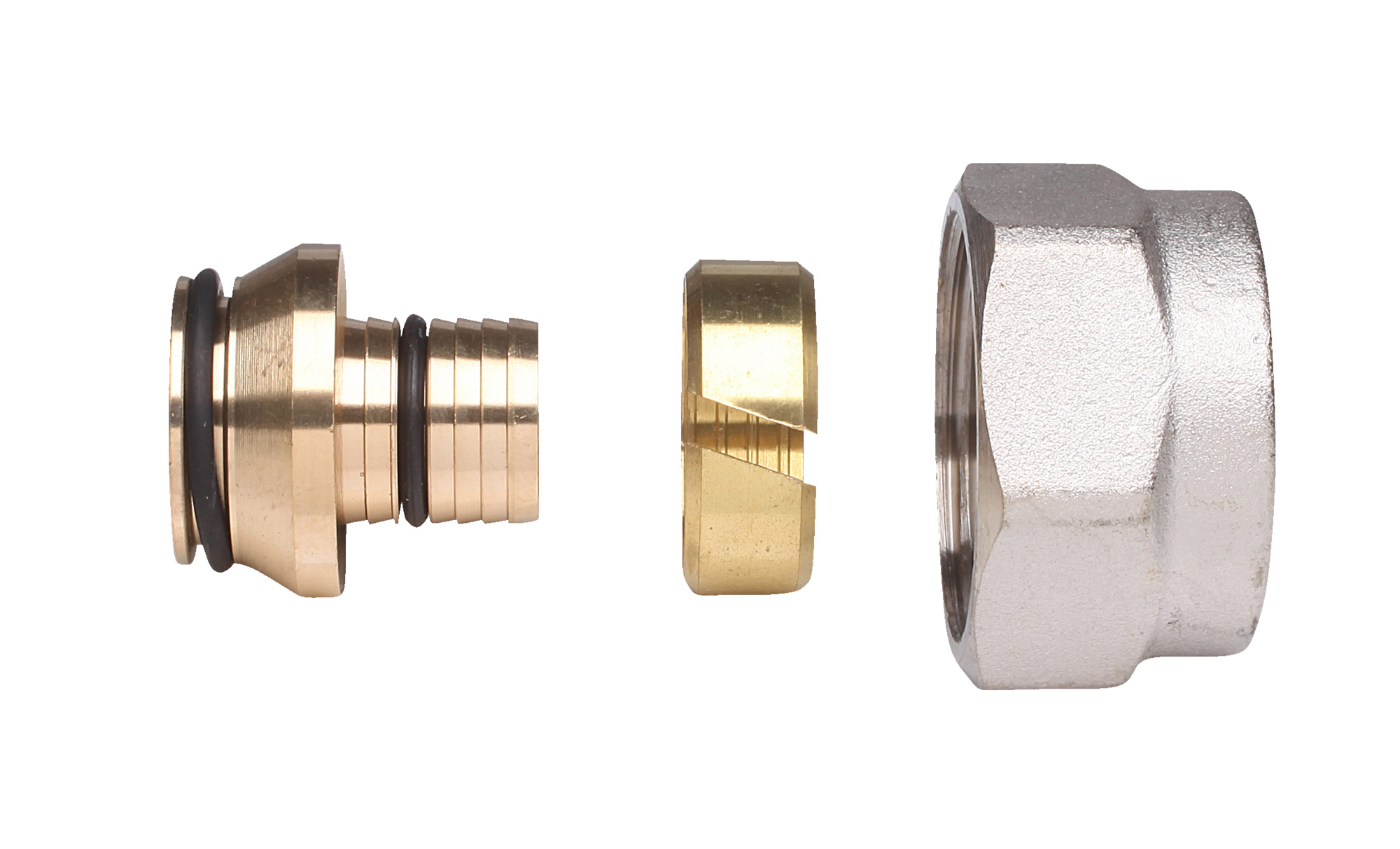 Danfoss Фитинги для полимерных труб (PEX) Уплотн. фитинги PEX 20х2 G3/4'' вн 013G4160  - Вид №19