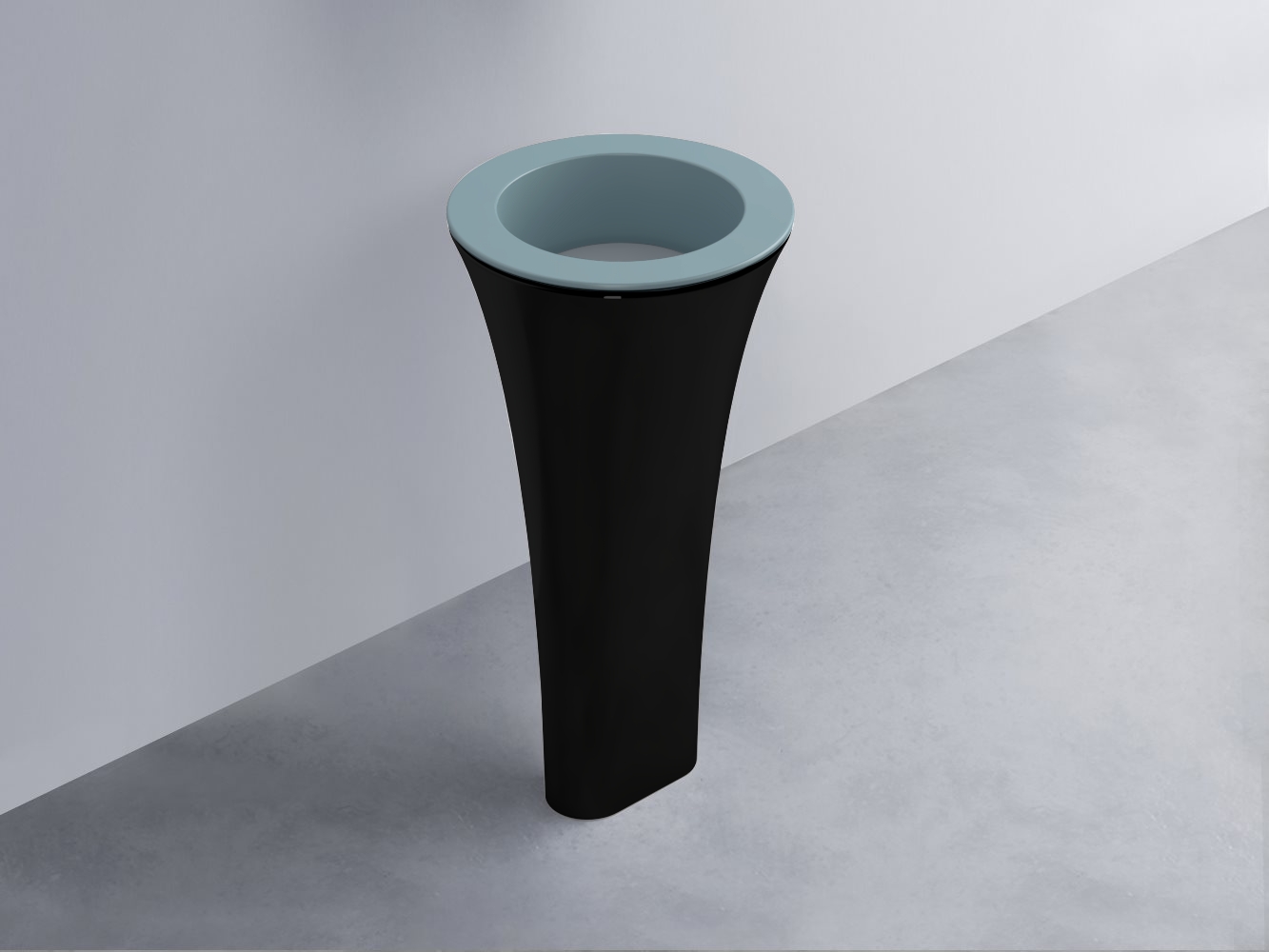 AMLA45-PL+AMPILT-BR+AMCOLT-N Раковина Amedeo Tondo отдельностоящая cielo Enjoy + Amedeo Ceramica Cielo