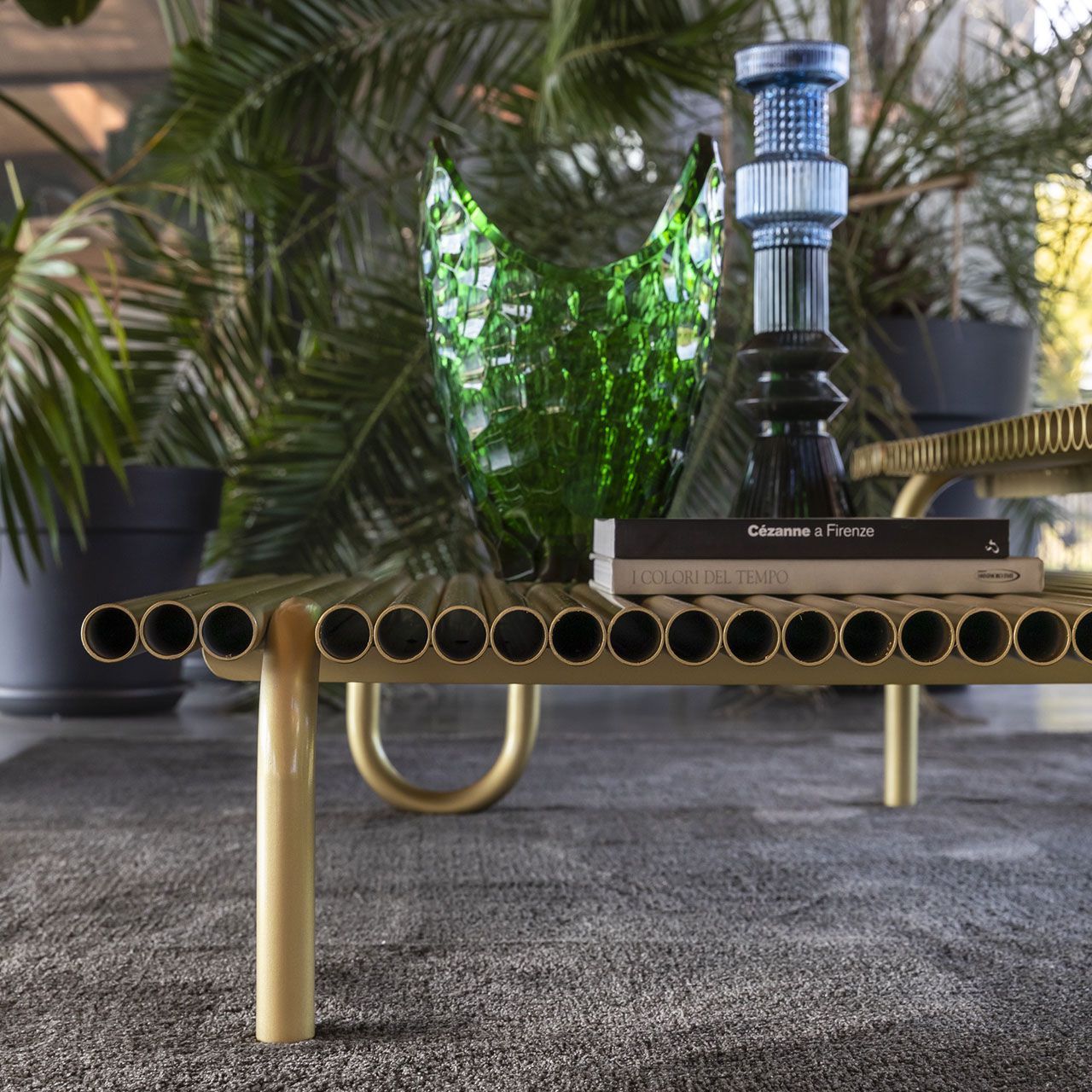 Квадратный металлический журнальный столик Mogg Pipelines ARCH-00004949 - Вид №4