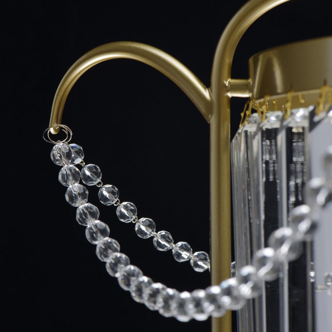 Подвесная люстра MW-Light Адель 373014806 MW-LIGHT ДИЗАЙНЕРСКИЕ, АДЕЛЬ 278896 Бронза  - Вид №1