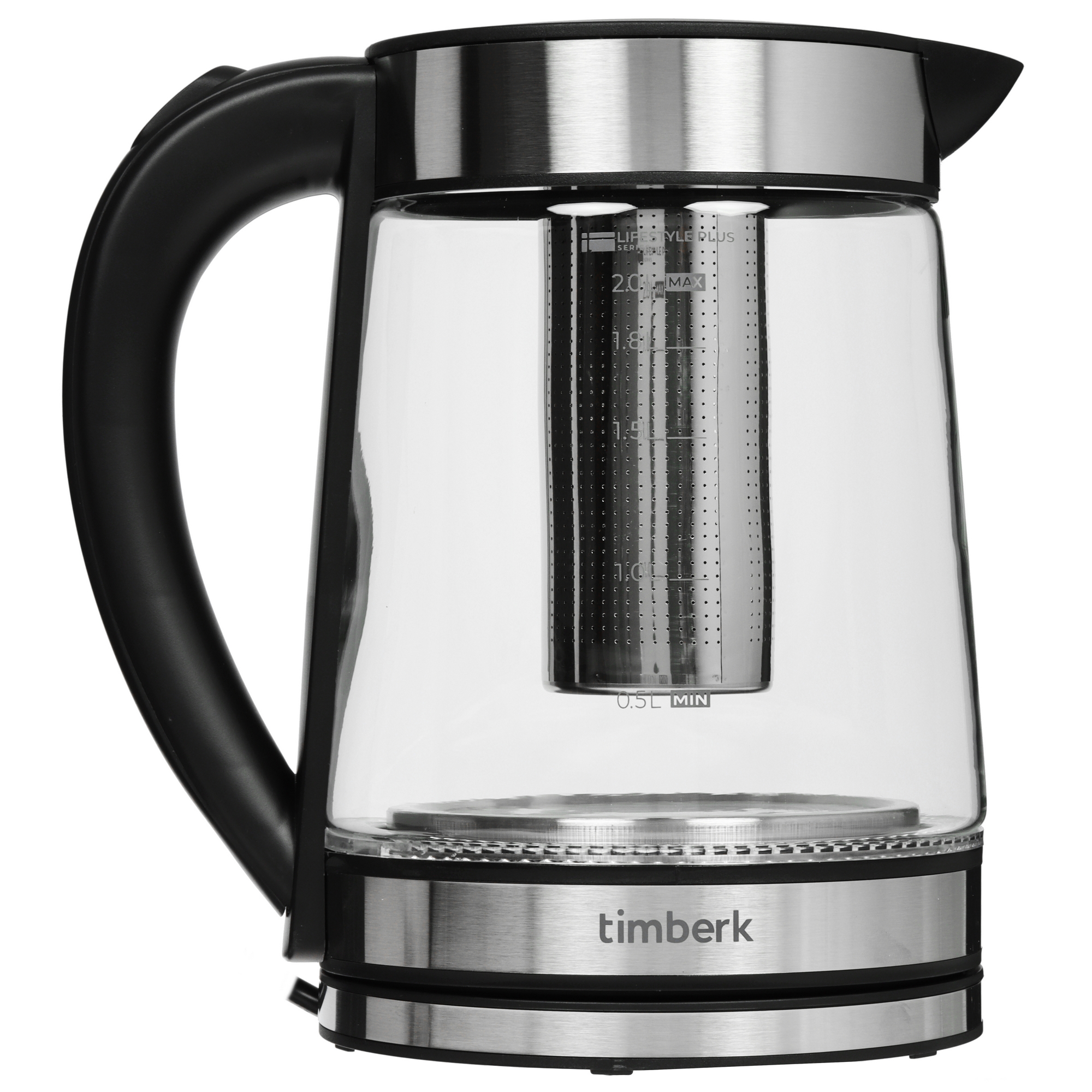 9091196 Электрочайник Timberk T-EK27G01 черный STDN-0084321 - Вид №2
