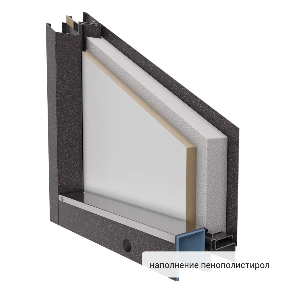 Дверь входная металлическая Термо 95x205 см левая цвет ринго белый TOREX STLM-2166274 - Вид №17