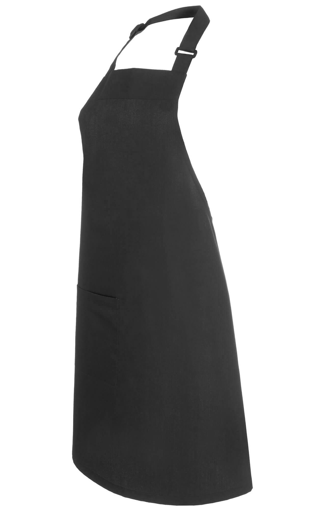 60125 Фартук с нагрудником black (черный) HORECA  Одежда для официантов  размер  - Вид №5