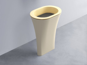 AMLA65-CN+AMPILO-FN+AMCOLO-LN Раковина Amedeo Ovale отдельностоящая cielo Enjoy + Amedeo