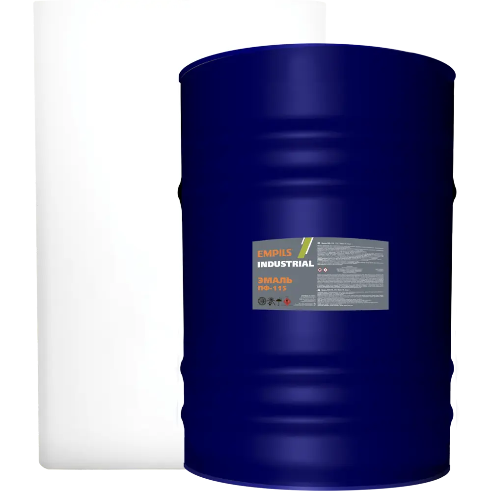 Эмаль Empils ПФ-115 глянцевая цвет белый 50 кг STLM-2084134
