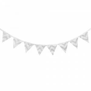 Гирлянда из флажков Grey Zigzag VAMVIGVAM GREY ZIGZAG 282176 Серый