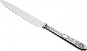 10531233 Odiot Нож столовый Odiot "Наполеон" 25,5см (серебро 925) Серебро 925