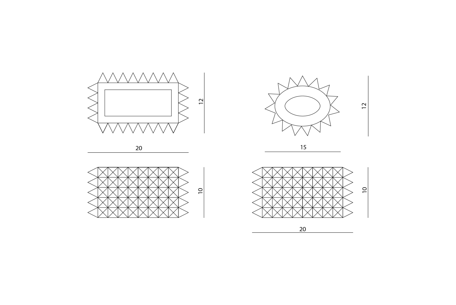 Kraken Пепельница Visionnaire  - Вид №7