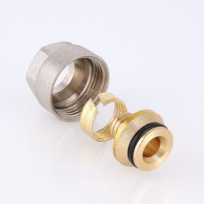 VT.4410.NVE.1622 Фитинг коллекторный для пластиковой трубы Valtec 16 (2,2) мм х 3/4"  - Вид №1