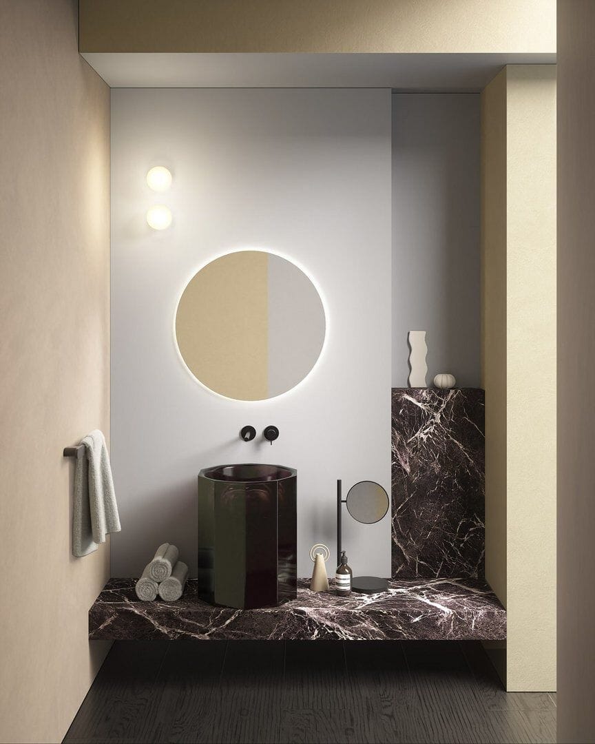 Мраморная облицовка для спинки и столешниц Antoniolupi CARTESIO ARCH-00097176 - Вид №3