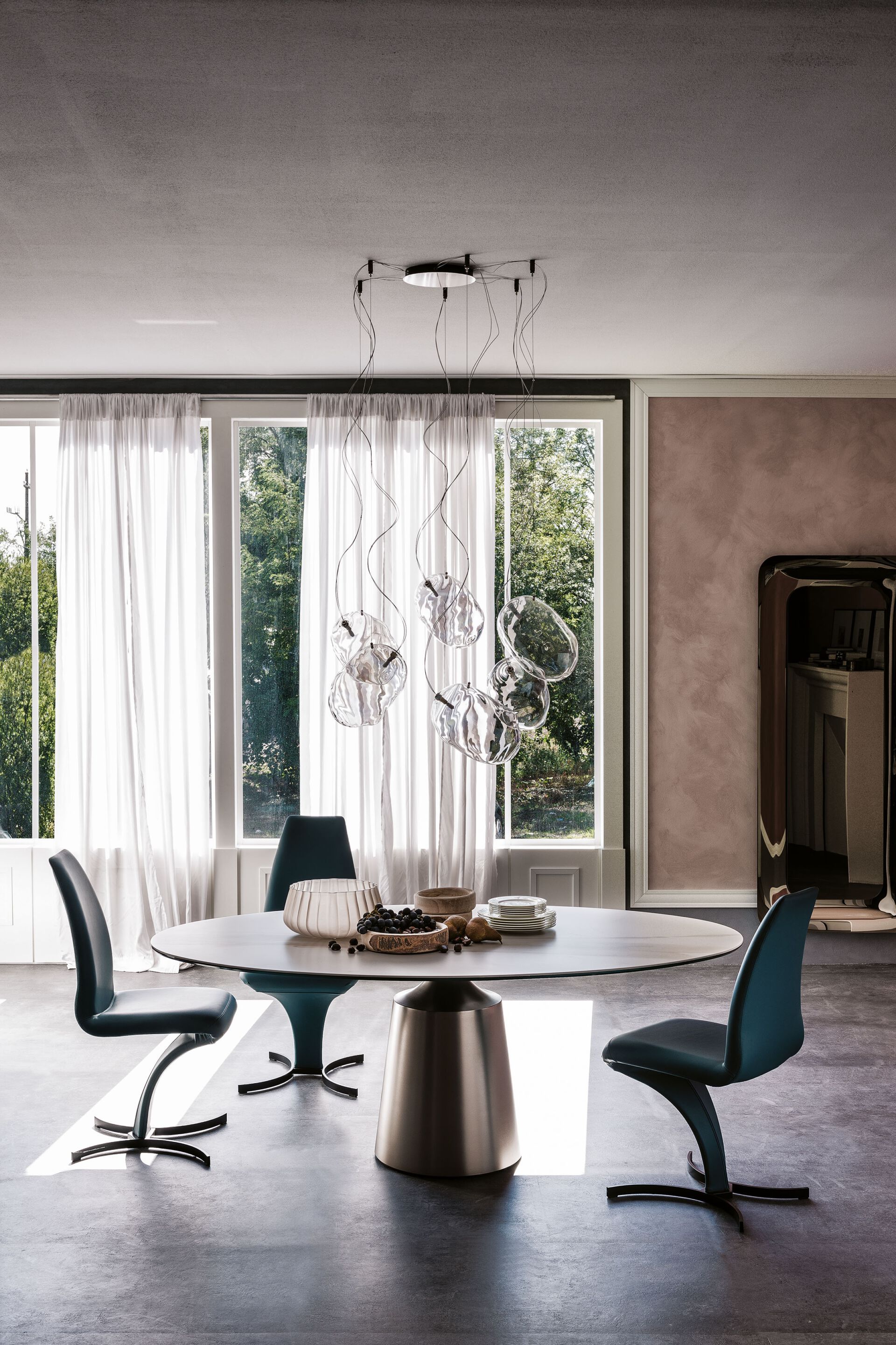 Круглый керамический стол Cattelan italia Yoda ARCH-00099271 - Вид №7