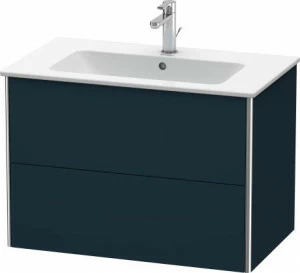 XS417209898 Тумбочка подвесная XSquare #XS4172 810 x 478 мм Темно-синий шелковисто-матовый лак