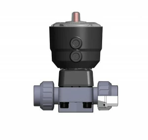 SANIT 521447010015050 2/2-ходовой мембранный клапан DK / CP, PVC-U, д 20 - 63 г, с винтовым клеем рукав, DA