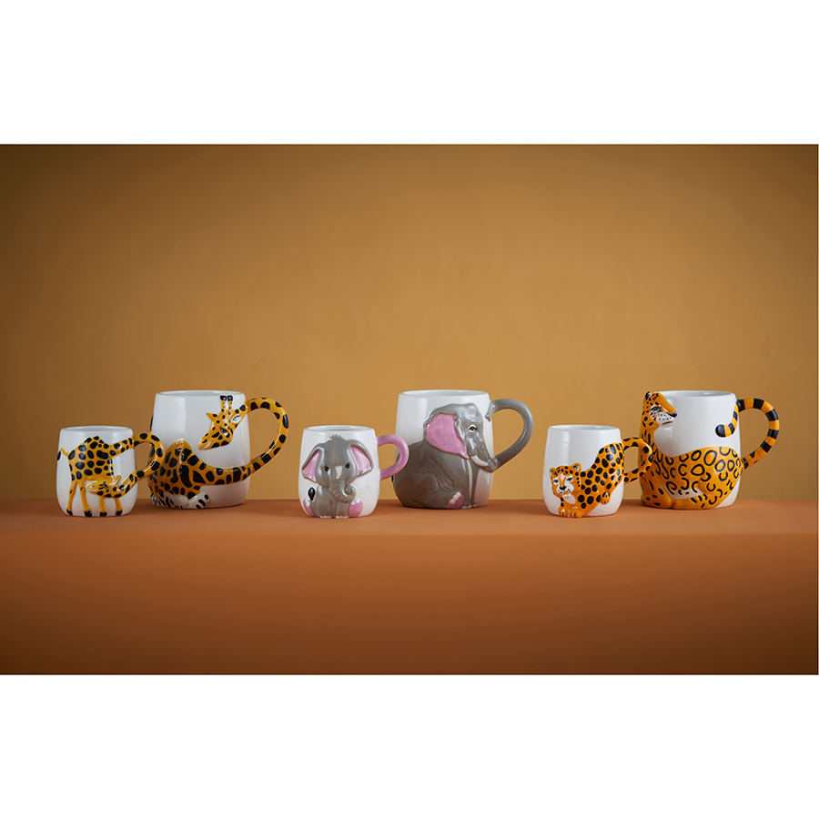 P_0059.077 Набор из 2 кружек elephant, 405 мл и 195 мл Price&Kensington  - Вид №6