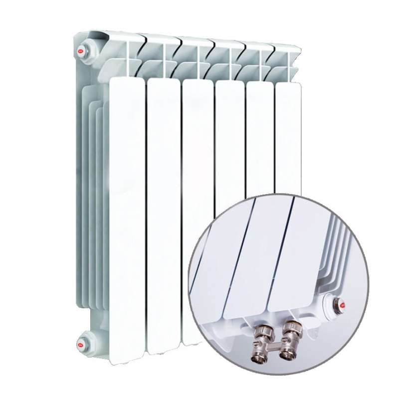 Радиатор алюминиевый TORIDO S 350/100 8 секций TDS3501008 - Вид №3