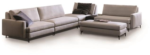 Vibieffe Модульный диван из ткани или кожи 525 nordic sun-id-1476462 - Вид №1