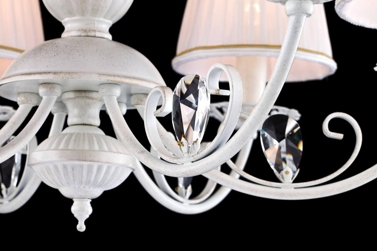 Подвесная люстра Freya Bianchi FR2307-PL-06-WG FREYA ДИЗАЙНЕРСКИЕ, BIANCHI 186103 Белый  - Вид №3