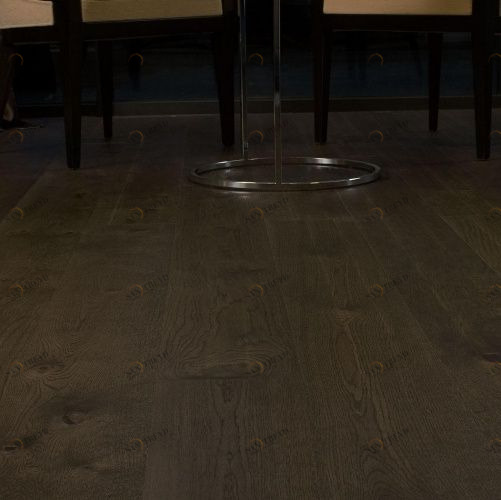 Паркетная доска Baltic Wood Elite Супер темное ЭКО масло однополосный Дуб Рустик (Гладкая) 2200х182 мм 2400200011