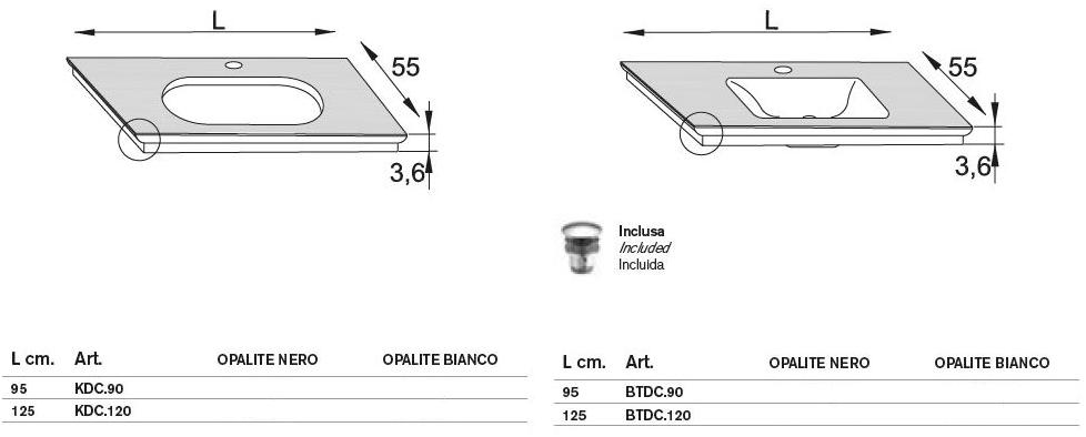 ARTELINEA Отдельностоящая лакированная тумба под умывальник с ящиками sun-id-1364441 - Вид №6