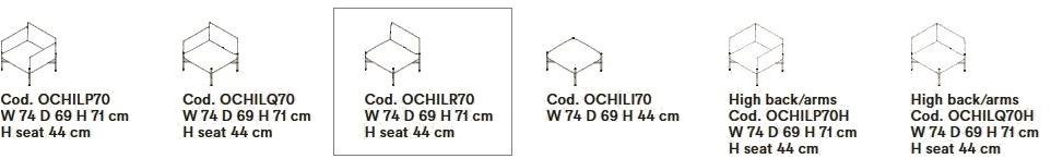 Tacchini Кресло из ткани Chill-out sun-id-1364316 - Вид №3