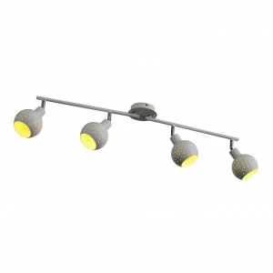 Спот потолочный на 4 лампы белый Stilano SL402.501.04 ST LUCE STILANO 00-3927256 Белый;серебро