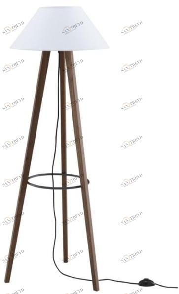 Ligne Roset Светодиодный торшер из стали и дерева Melusine 10073062-10073072