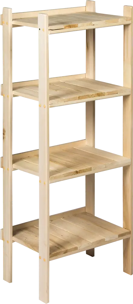 Santreyd: Деревянный стеллаж для бани с 4 полками 18850812