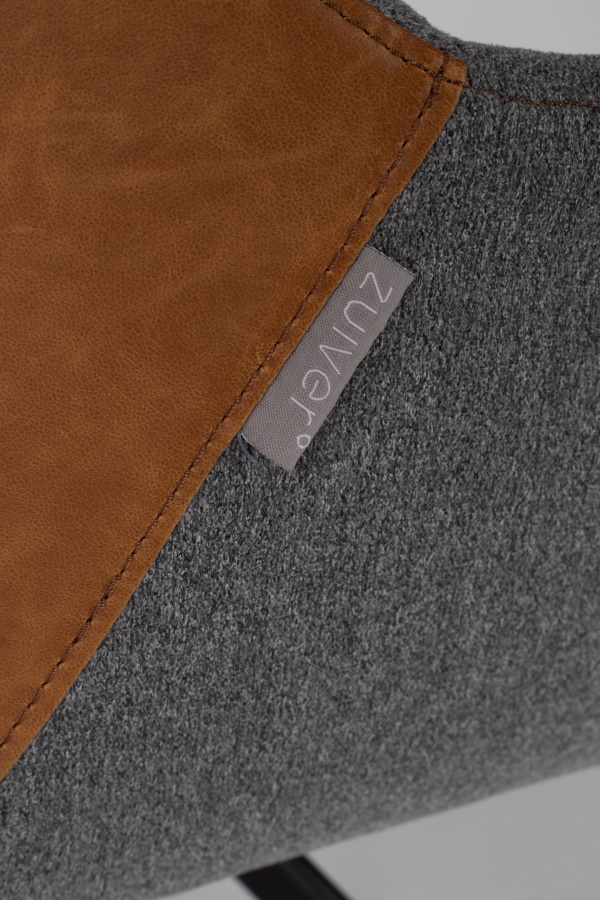 Кресло Doulton коричневое Zuiver 1200119 - Вид №15