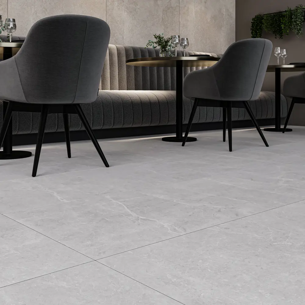 Керамогранит Incolor Venezia Bianco Matt 60x60 см 1.44 м² матовый цвет светло-серый Rizzi 60x60 STLM-2167374