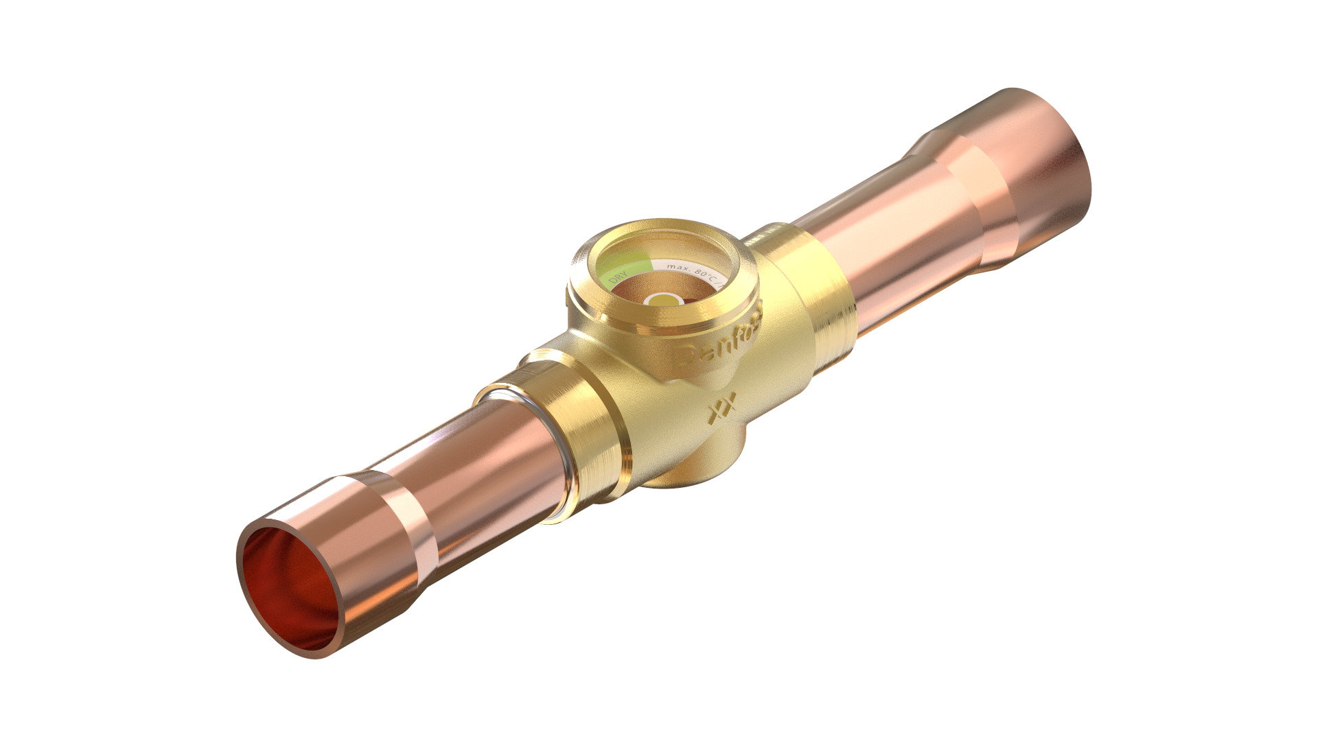 Danfoss SGP N — Смотровые стекла с индикатором влажности SGP 22s N Cтекло cмотровое 014L0186  - Вид №12