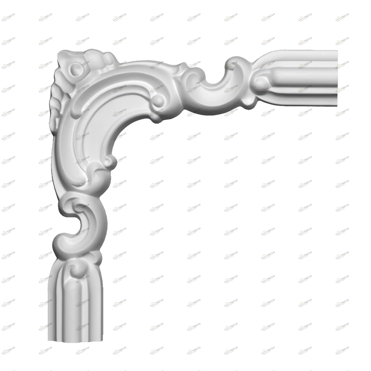 ЕВРОПЛАСТ 1.52.298 Угловой элемент 1.52.298 Пенополиуретан 