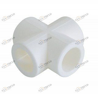 Крестовина KALDE D20 полипропиленовая белая 3212CRS200000