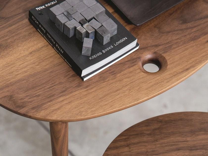 Porada Овальный журнальный столик из массива дерева Iron sun-id-1414284 - Вид №1