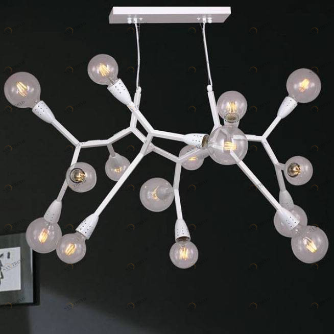 Подвесная люстра Favourite Electron 1755-15P FAVOURITE ДИЗАЙНЕРСКИЕ, ELECTRON WHITE 057108 Белый 