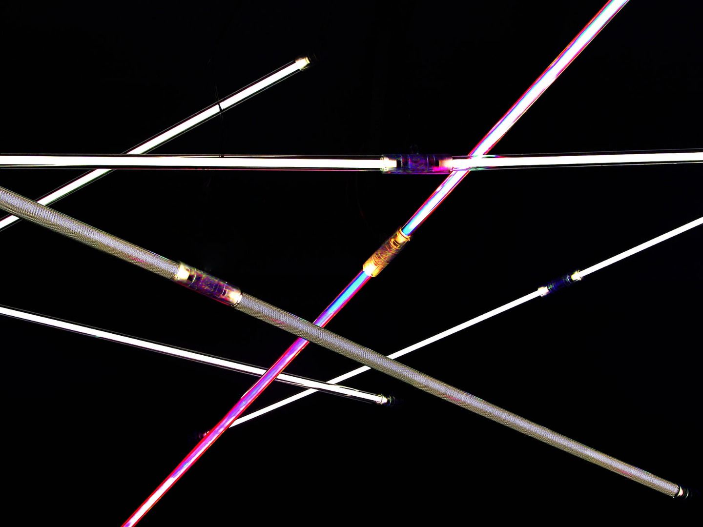 Люминесцентная подвесная лампа из поликарбоната Martinelli Luce Шанхай ARCH-00110281 - Вид №4