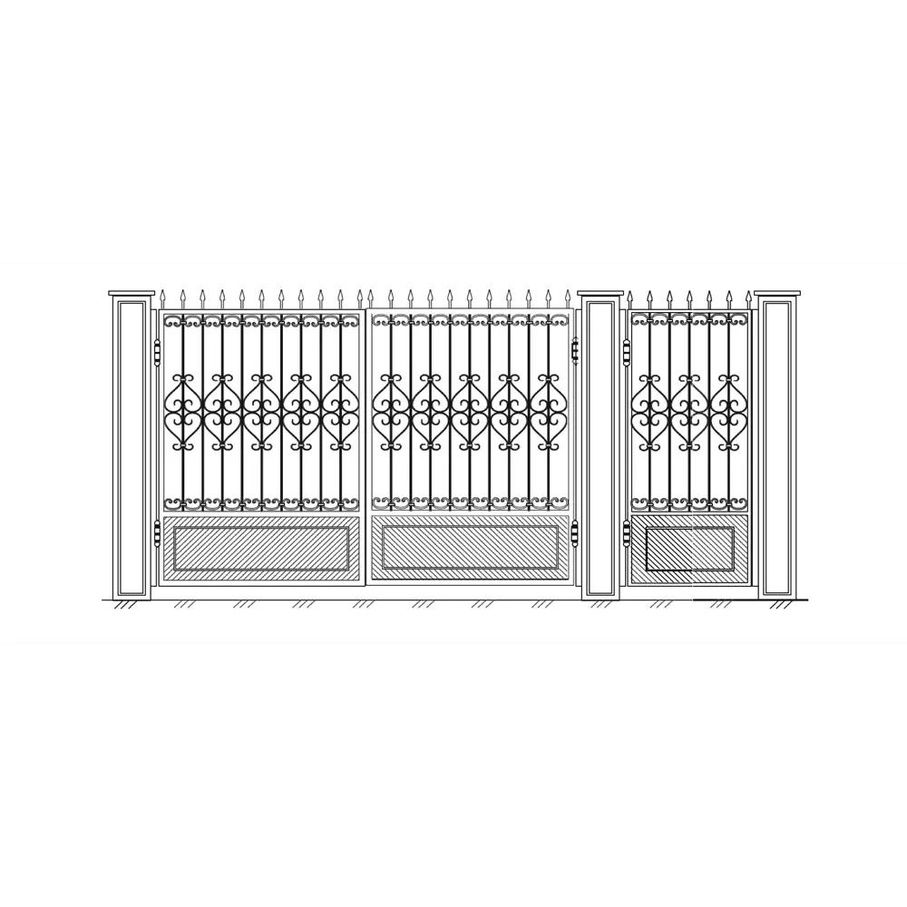 Santreyd Кованая пика для забора из стали 81964720 STLM-0015719 - Вид №4