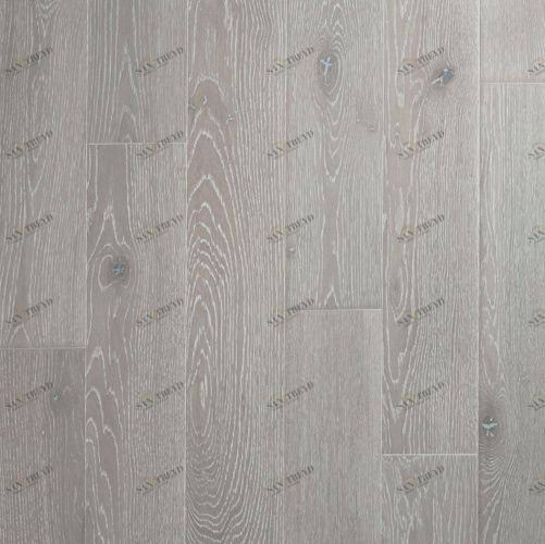 Инженерная доска Coswick Вековые традиции Серый Кашемир 127мм Шелковое Масло Дуб Рустик (Гладкая) 600…2100х127 мм 11544251