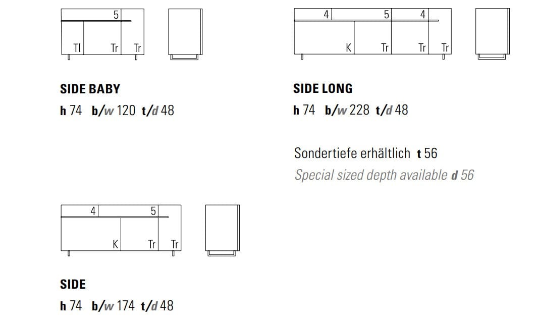 Шкаф из массива дерева с распашными дверями ZEITRAUM ARCH-00037335 - Вид №8