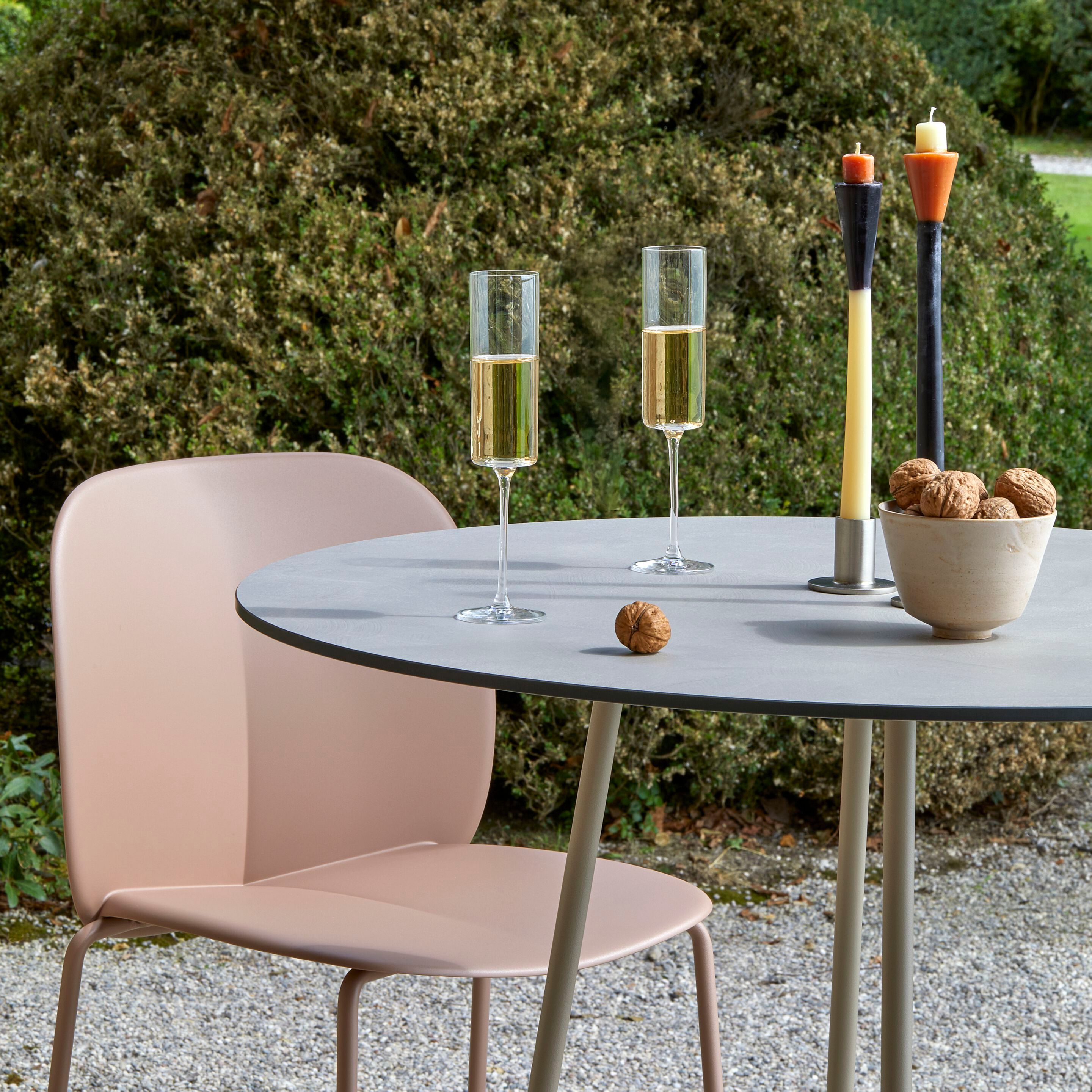 Алюминиевый и стальной контрактный стол с 4-спицевым основанием S-CAB Atomo ARCH-00086411 - Вид №5