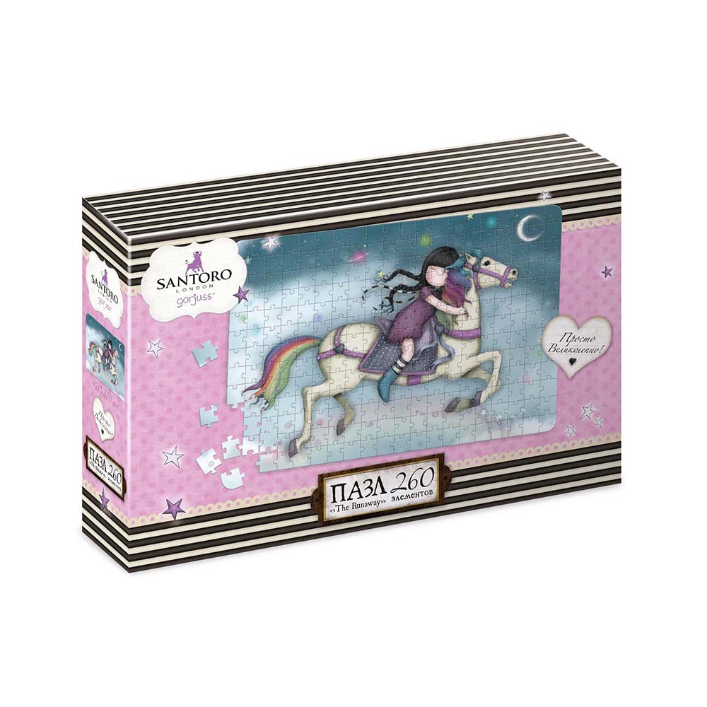 04777 Пазл №1 260 элемент. "The Runaway" Santoro 