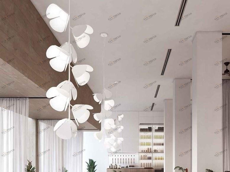 BOVER Светодиодный подвесной светильник из алюминия Mod S/73/9l