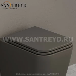 ST022AT Крышка сиденье для унитаза Ceramica Globo STONE