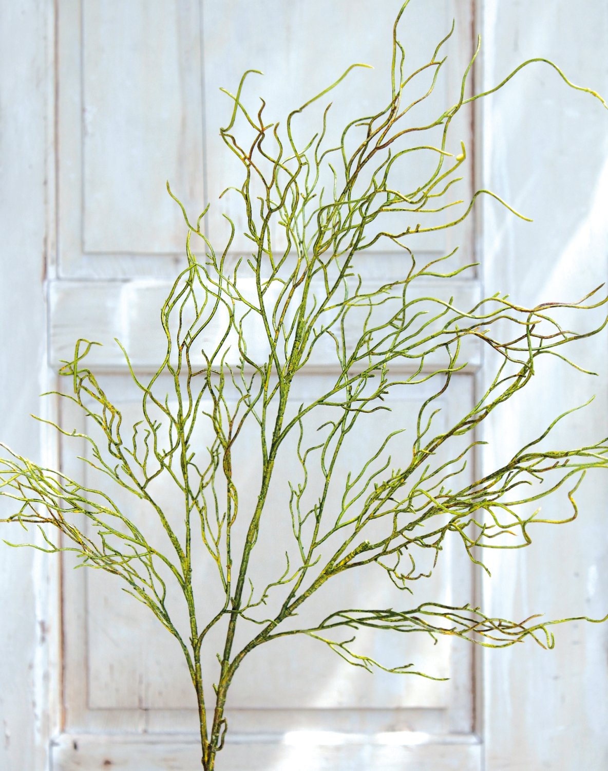 5411 803 a3 Ветка искусственной ивы, 104 см, зелено-желтая H-andreas  - Вид №1