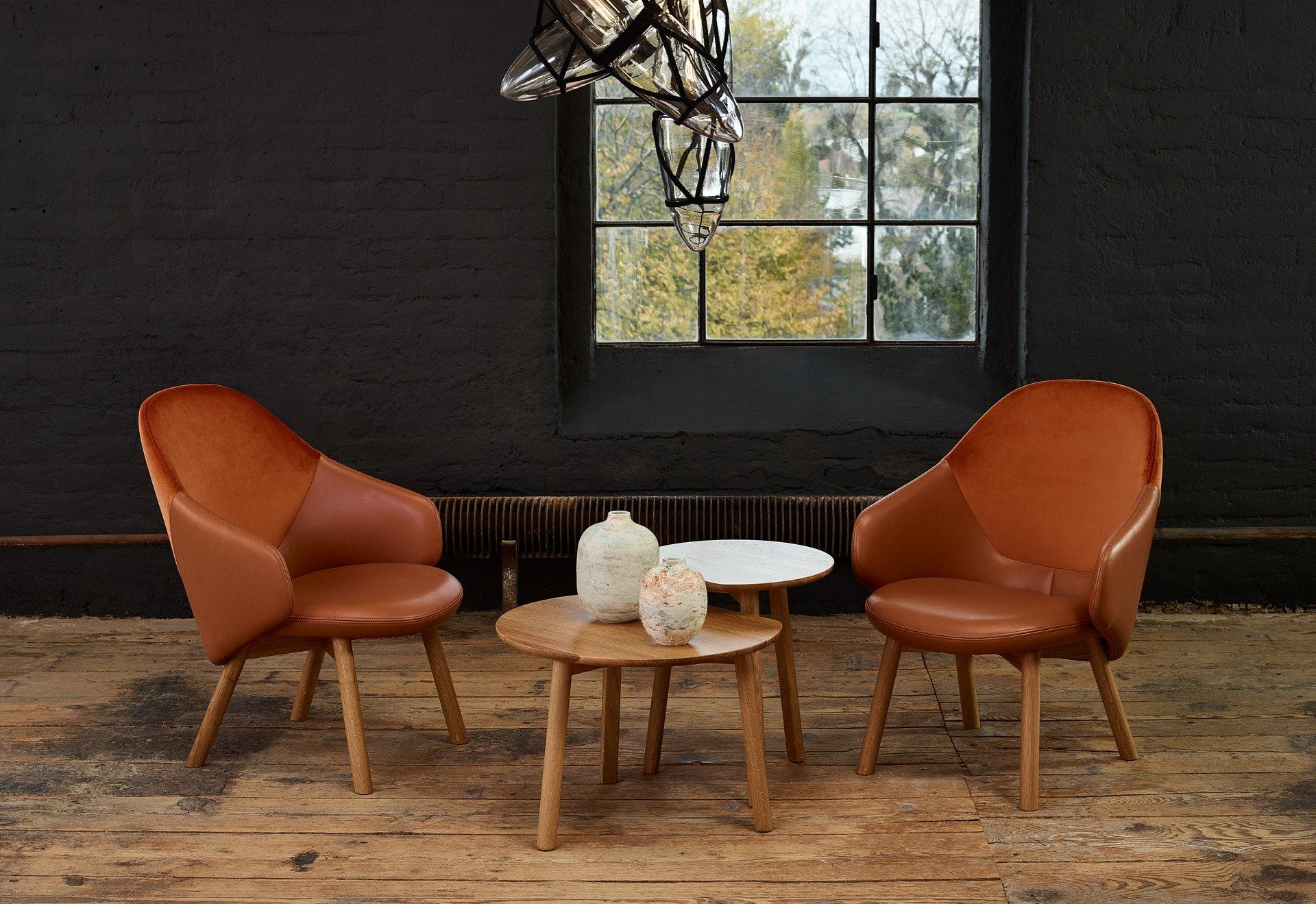 Кожаное кресло с подлокотниками TON Albu ARCH-00001229 - Вид №3