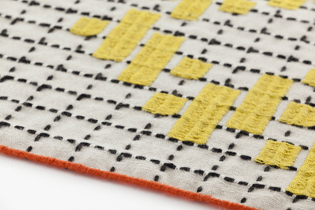 070861 Ковер Banda Individual C Yellow GAN Bandas - Вид №1