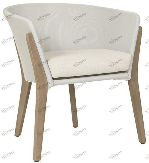 Les jardins Садовый стул из мягкой ткани с подлокотниками, Selva sun-id-1402103