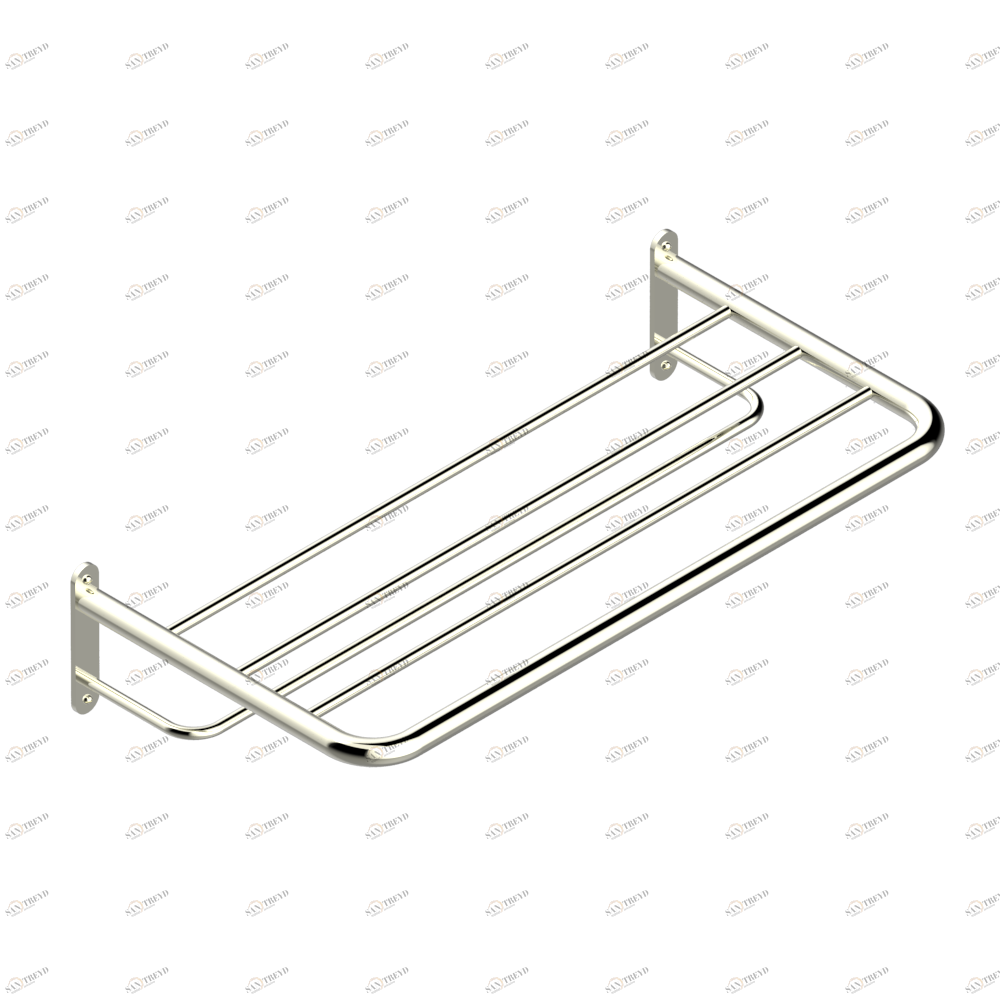 G00-4RACK2 Полотенцедержатель с полкой 25 1/2" x 13 3/4" Thg-paris прочие артикулы THG Никель G00-4RACK2 CAT.B