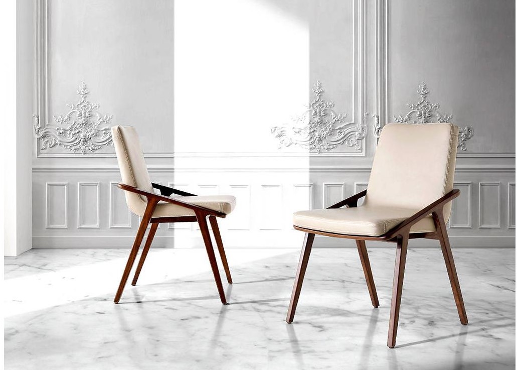 Стул экокожа CH1483 от Angel Cerda ANGEL CERDA  148231 Бежевый  - Вид №1